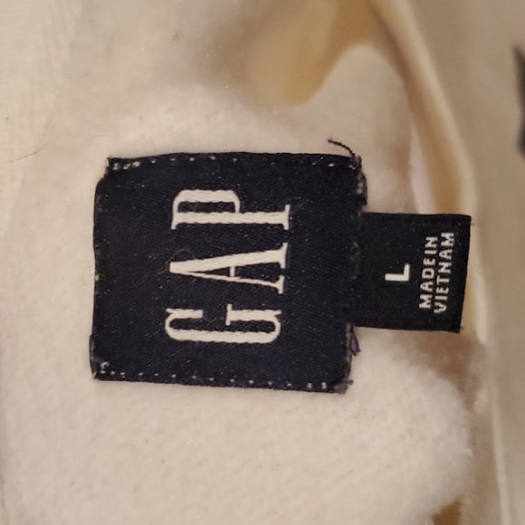 Vintage Soft Sweatshirt LARGE Off White Comfortable Lounge Top - Picture 5 of 8